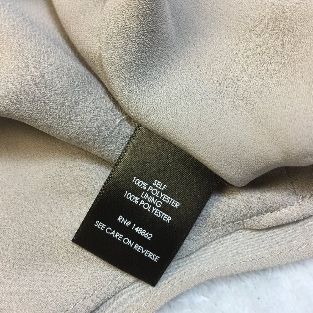 Torrid Sophie Camisole Tank Top Size 5X Womans Beige Plus V-neck Layered Chiffon - Picture 6 of 12